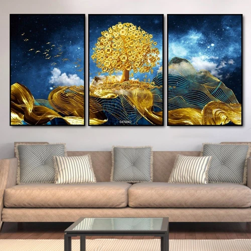 Tranh Canvas Treo Tường Cây Vàng Tài Lộc