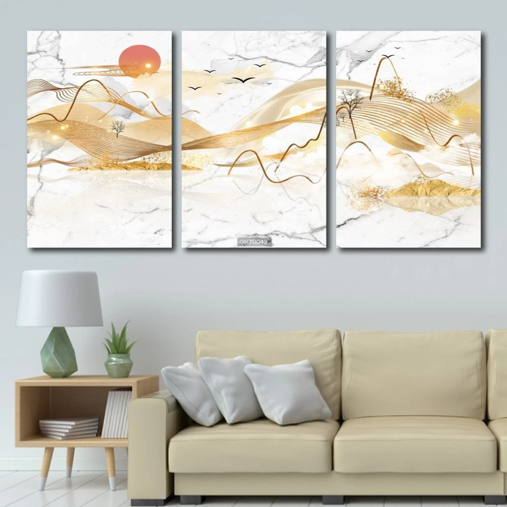 Tranh Canvas Treo Tường Núi Non Hữu Tình