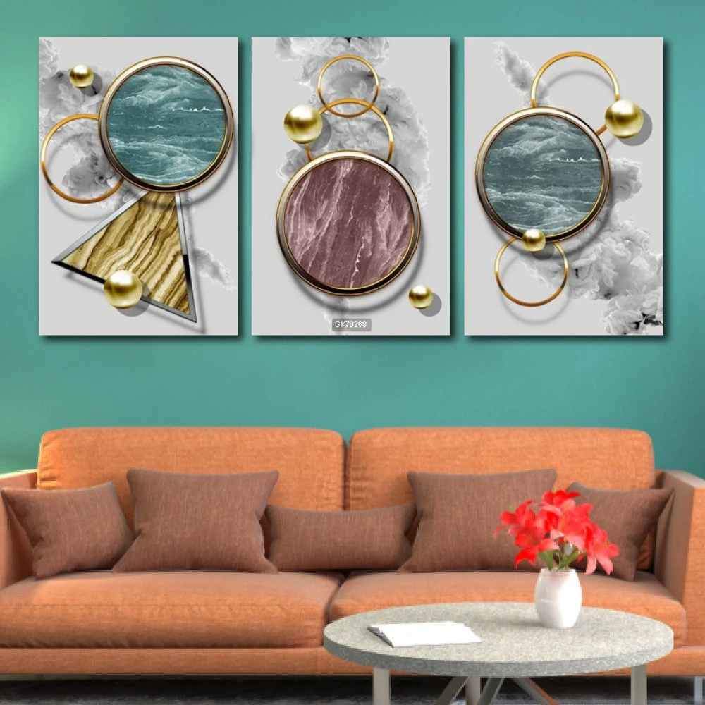 Tranh Canvas Treo Tường Nghệ Thuật Trừu Tượng