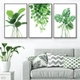 Tranh treo tường lá xanh nhiệt