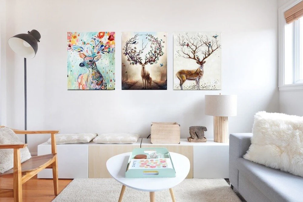 Đinh 3 chân treo ảnh không khoan tường