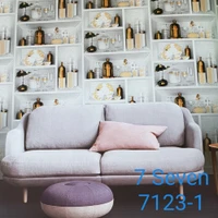 Map giấy dán tường texture 7 Seven 7123-1