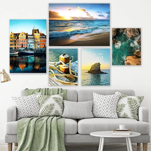 Tranh treo tường cảnh biển yên bình