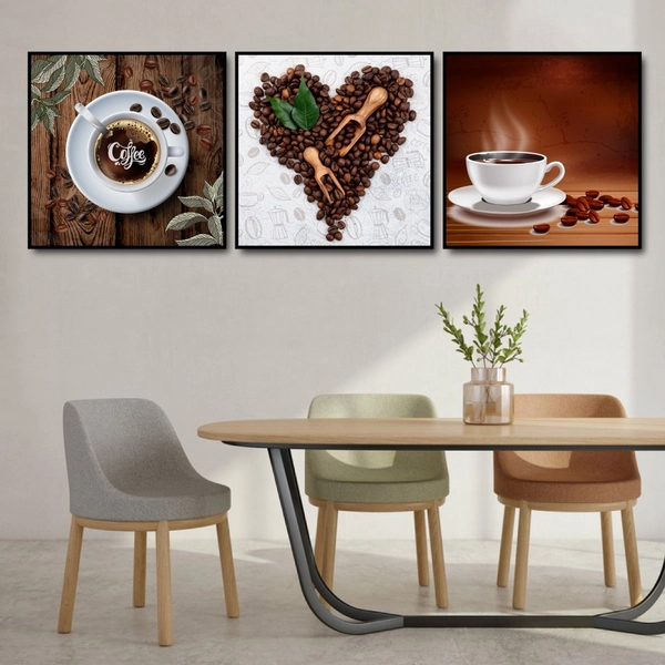 Tranh treo tường tình yêu coffee