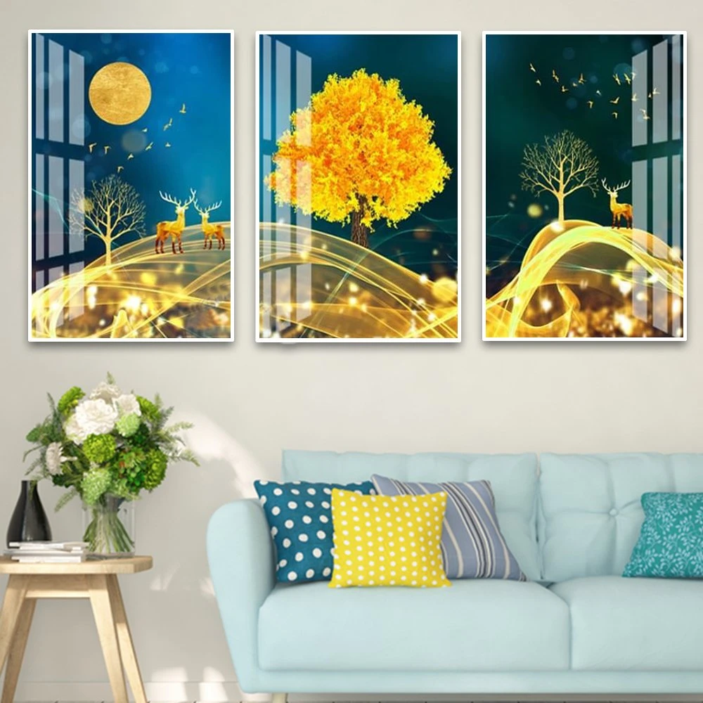 Tranh treo tường nghệ thuật bầu trời đêm