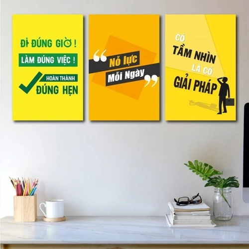 Combo tranh văn phòng 38