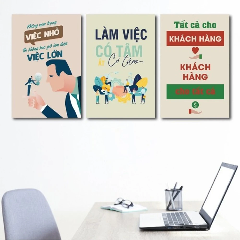 combo tranh văn phòng 43