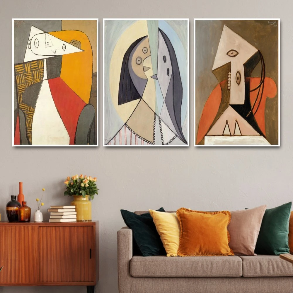 Tranh treo tường nghê thuật trừu tượng 5