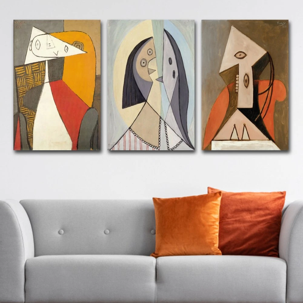 Tranh treo tường nghê thuật trừu tượng 5