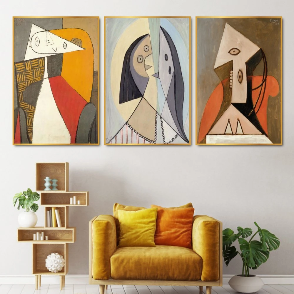 Tranh treo tường nghê thuật trừu tượng 5