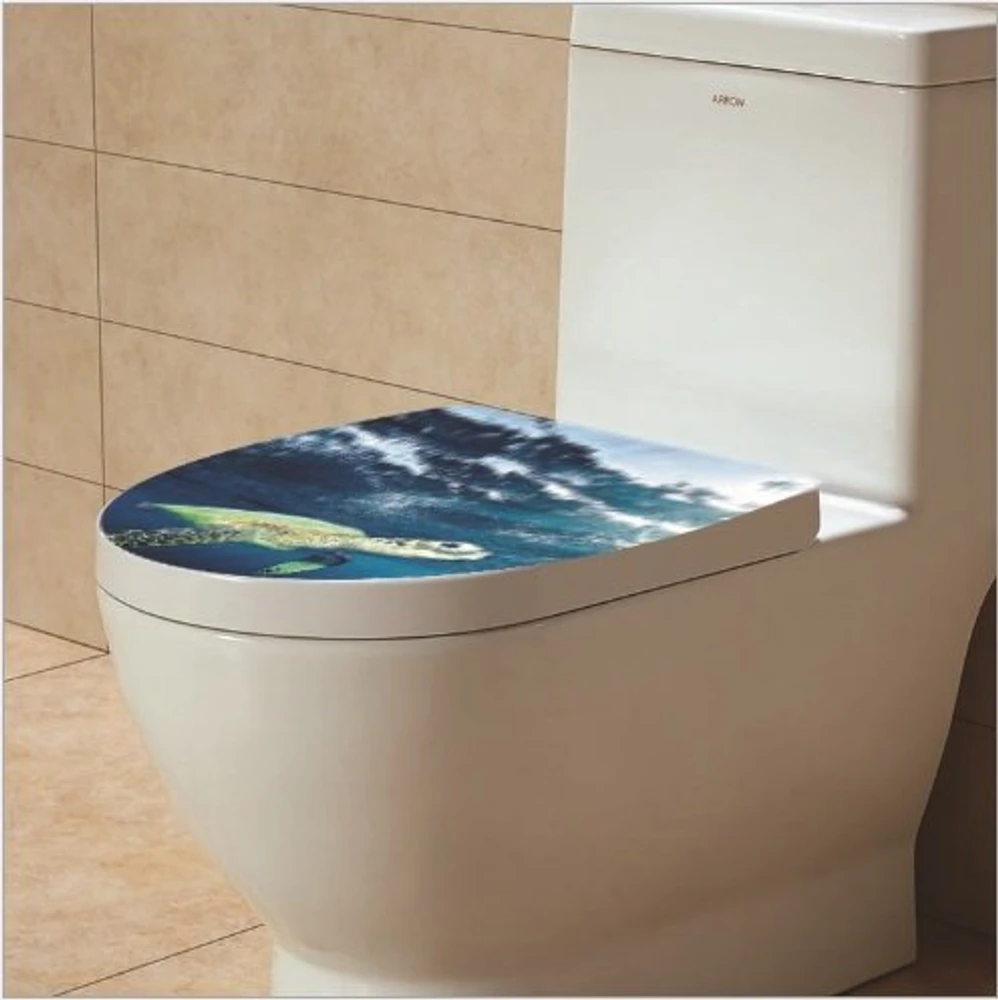 Dán toilet rùa biển