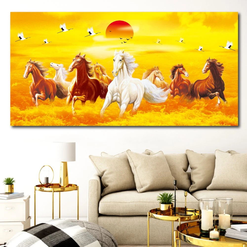 Tranh treo tường mã đáo thành công 12