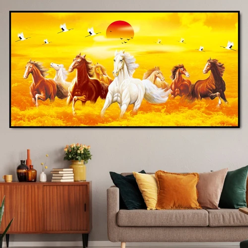 Tranh treo tường mã đáo thành công 12