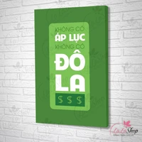 Tranh treo tường không có áp lực không có đô la