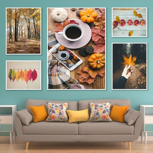 Tranh Treo Tường Mùa Thu Lá Vàng