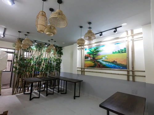 Tranh dán Tường Cây Phát Tài Vàng