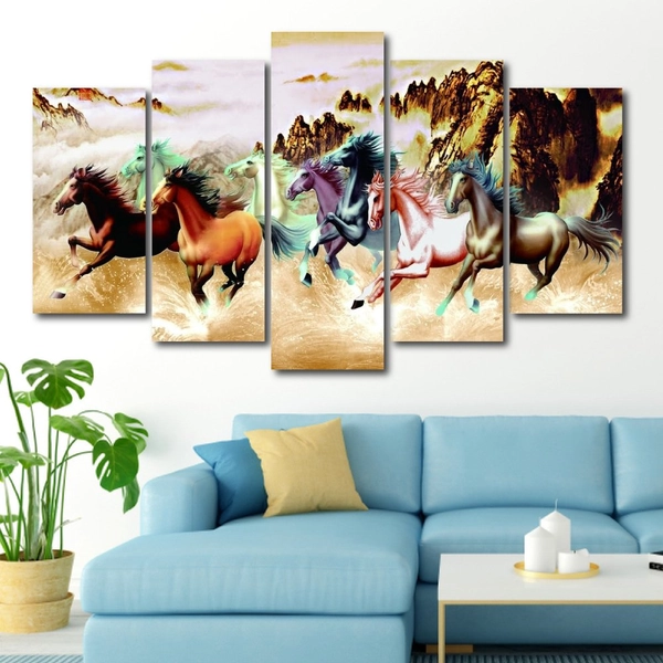 Tranh treo tường bát mã truy phong 2