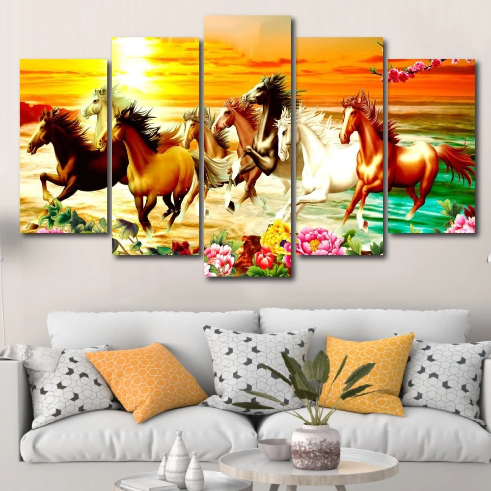 Tranh treo tường bát mã truy phong 2