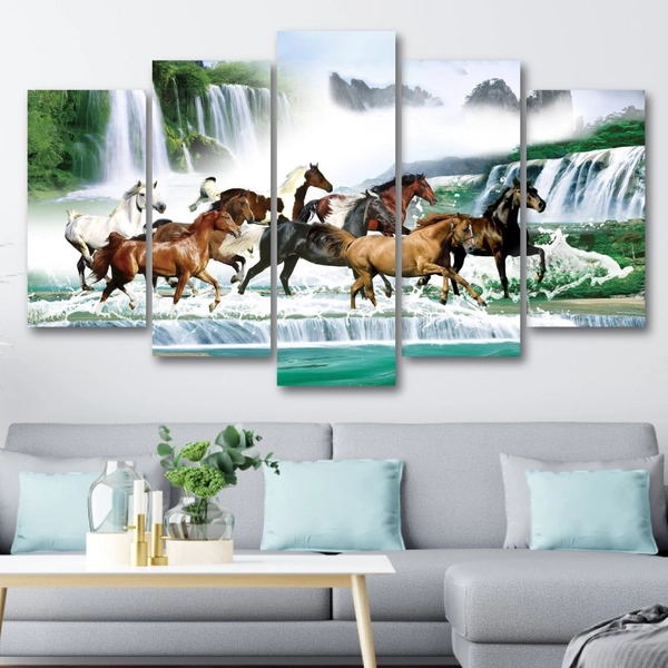 Tranh treo tường bát mã truy phong 2