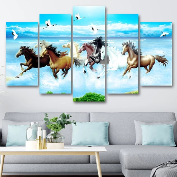 Tranh treo tường bát mã truy phong 2