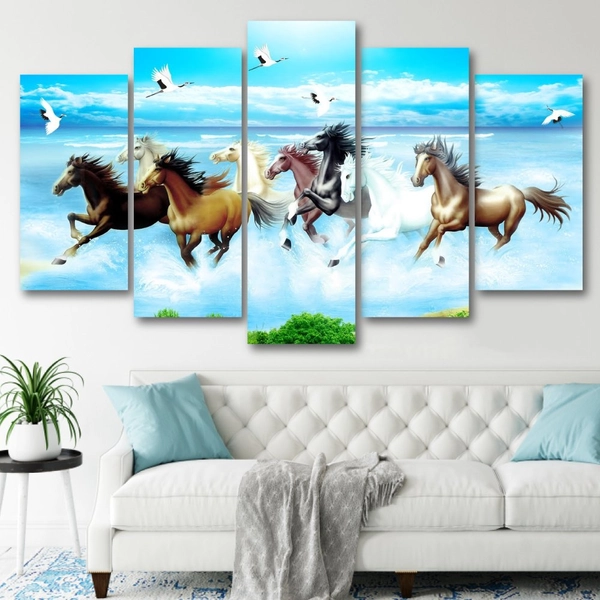 Tranh treo tường bát mã truy phong 2