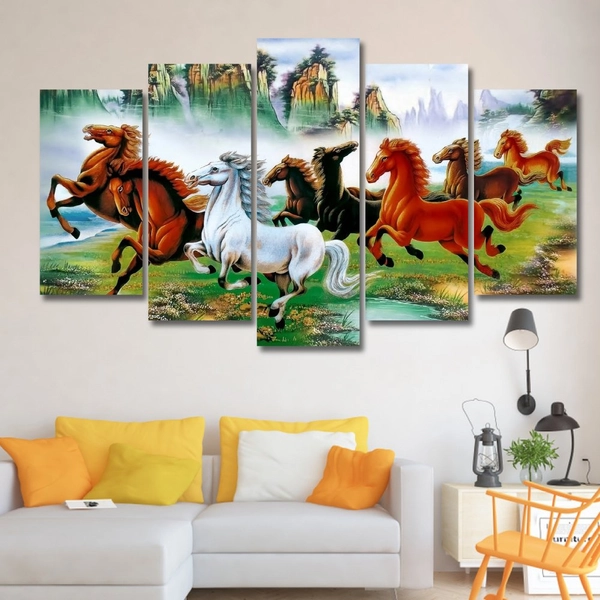 Tranh treo tường bát mã truy phong 2