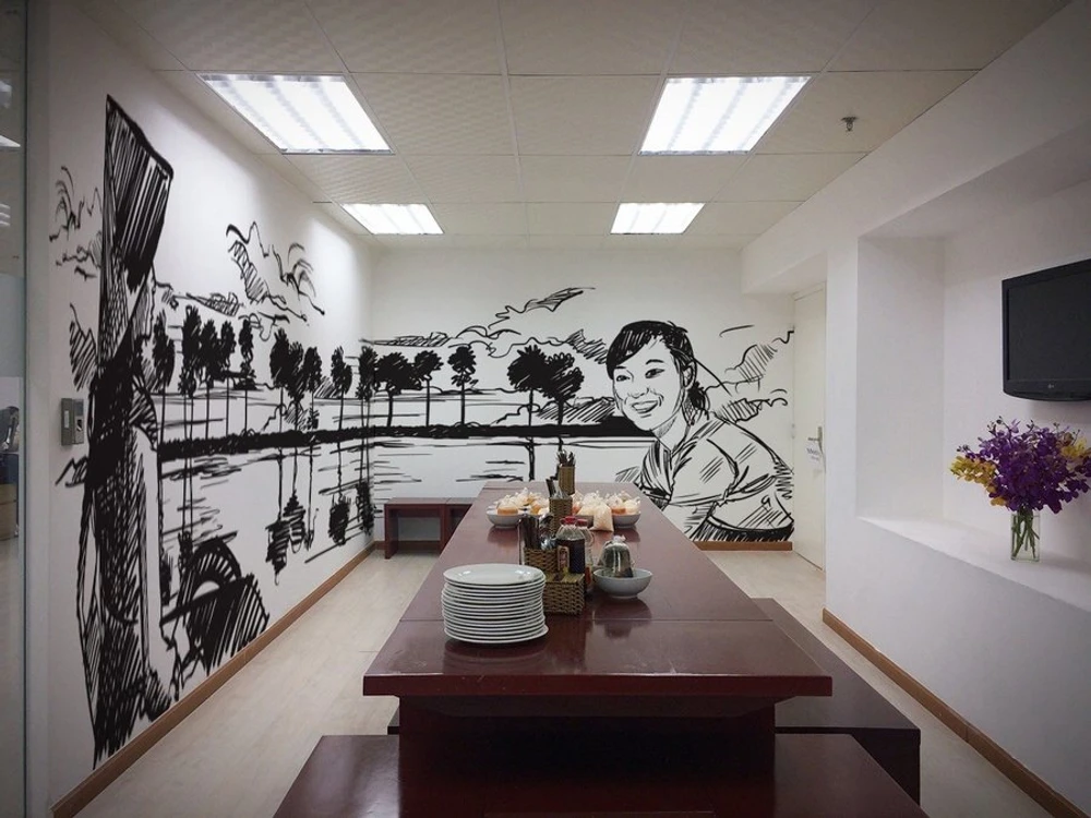 Tranh dán tường phong cảnh TDT04