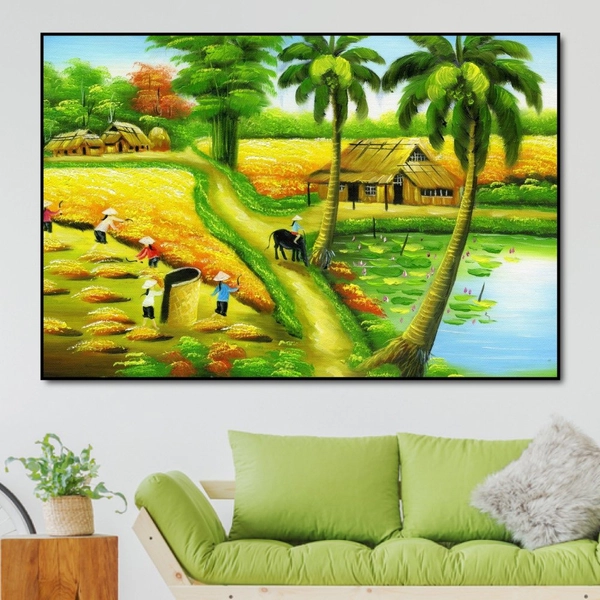 Tranh treo tường cảnh quê