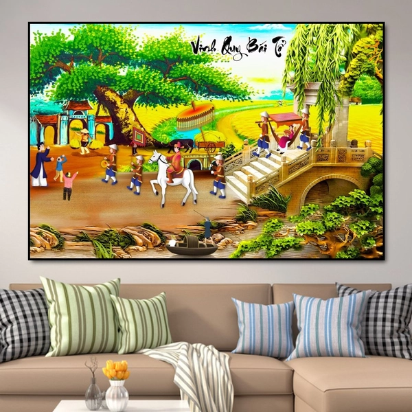 Tranh treo tường vinh quy bái tổ