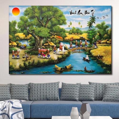 Tranh treo tường vinh quy bái tổ