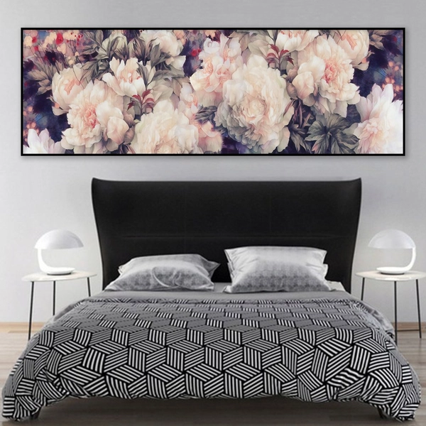 Tranh treo tường hoa hồng đua sắc