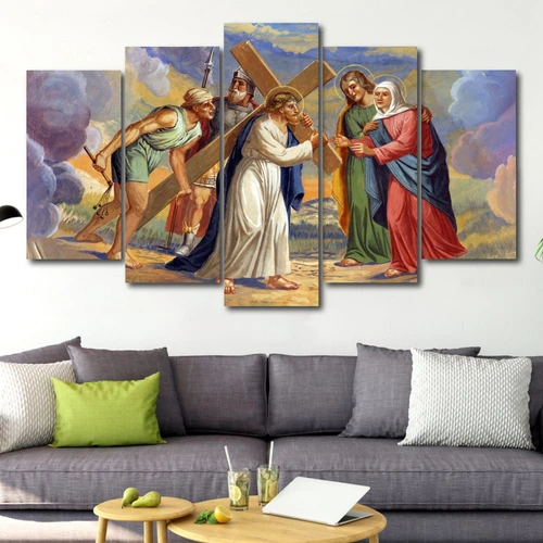 Tranh treo tường chúa kéo thập tự giá