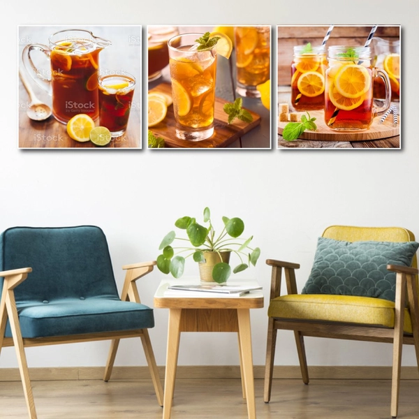 Tranh treo tường trà chanh