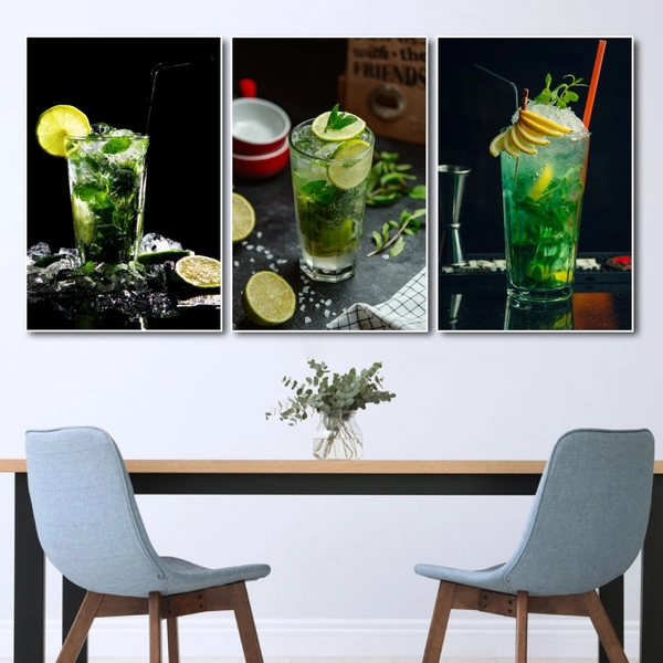 Tranh treo tường trà chanh 4