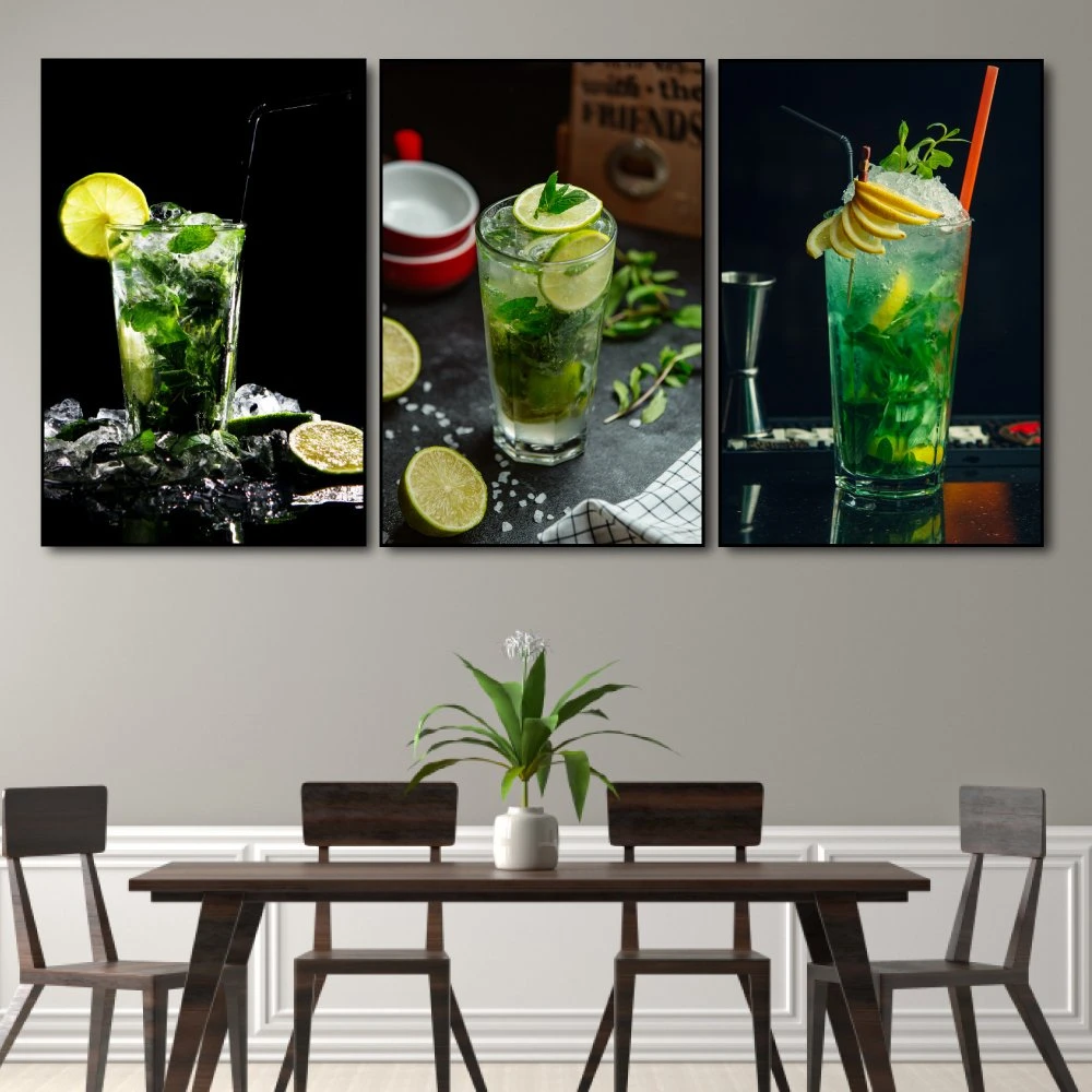 Tranh treo tường trà chanh 4