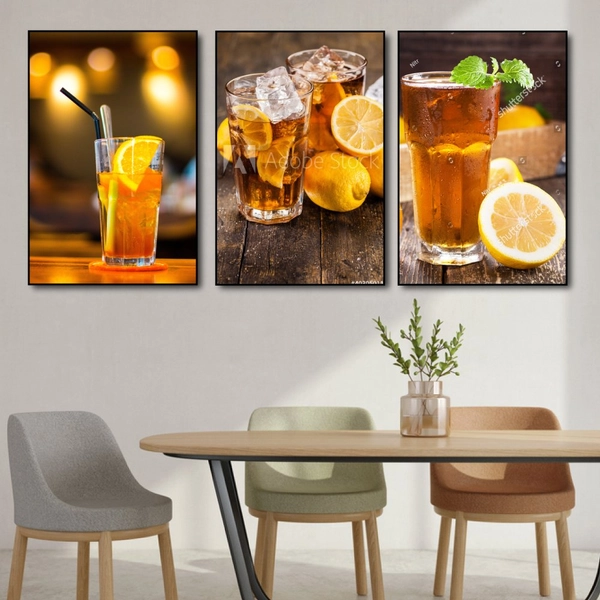 Tranh treo tường trà chanh 4