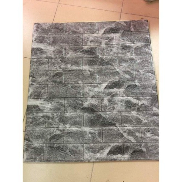 Xốp đá dán tường giá rẻ giả đá màu xám