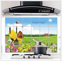 Dán Bếp Con Đường Mùa Xuân Size 60x90cm