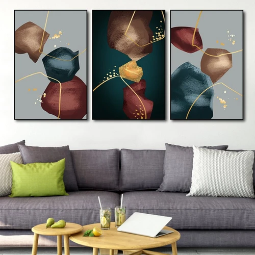 Tranh treo tường nghệ thuật sắc màu 6