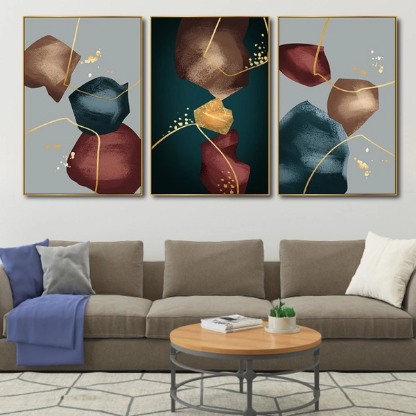 Tranh treo tường nghệ thuật sắc màu 6