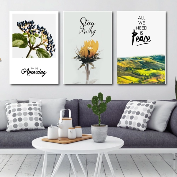 Tranh treo tường stay strong