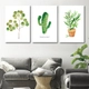Tranh treo tường xương rồng xanh (KE-005)