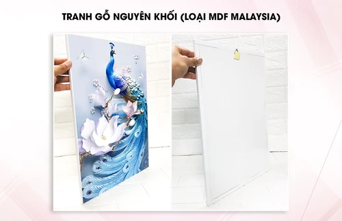 Tranh Treo Tường Hươu Hoa Tài Lộc 7