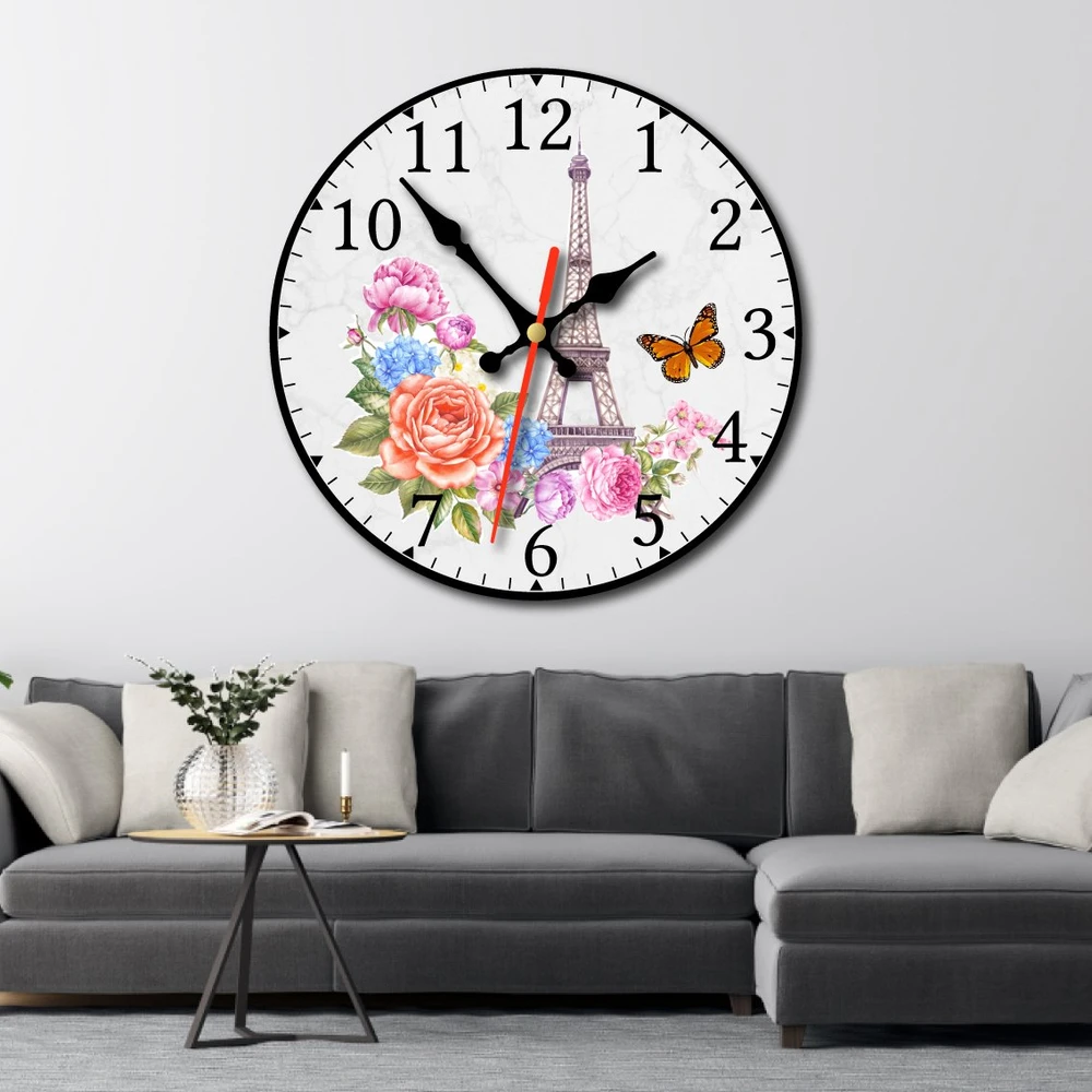 Đồng hồ vintage hoa hồng 5