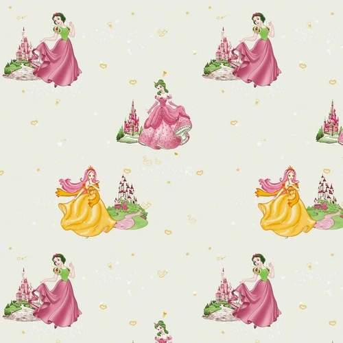 Giấy dán tường công chúa GHQ1001-1