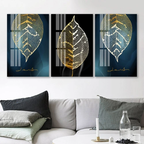 Tranh treo tường lá vàng (HG)