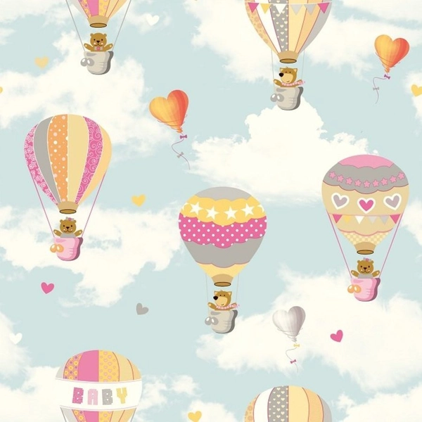 Giấy Dán Tường Khinh Khí Cầu GHQ2020-2