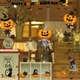 Decal 2 mặt trang trí halloween bí ngô halloween 2