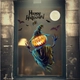 Decal trang trí halloween bóng ma bí ngô