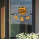 Decal 2 mặt trang trí halloween happy halloween